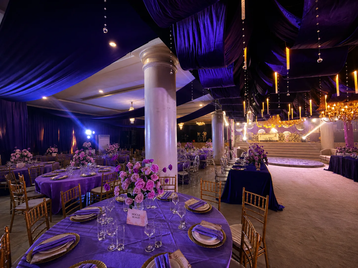 HALL SETUP